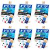imageESRICH 130PCS Canvas with Easel Set Paint and Sip Kit for AdultsPaint Brushes Canvas Panel Painting KitPainting Supplies Kit for Kids Artists and Beginners to Painting Party78 PCS