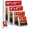 4 Packs - 4Sizes(4x4 6x6 8x8 10x10)