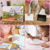 imageCanvas for Painting 11x14 Inch 46 Pack Canvas Boards for Painting Cotton AcidFree Primed Blank Canvas Panels for Oil Paint Watercolor Acrylic Paint Gouache and Tempera DIY810in 28pack