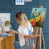 imageCanvas for Painting 11x14 Inch 46 Pack Canvas Boards for Painting Cotton AcidFree Primed Blank Canvas Panels for Oil Paint Watercolor Acrylic Paint Gouache and Tempera DIY1114in 21pack
