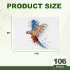 imageCanvas for Painting 11x14 Inch 46 Pack Canvas Boards for Painting Cotton AcidFree Primed Blank Canvas Panels for Oil Paint Watercolor Acrylic Paint Gouache and Tempera DIY810in 106pack
