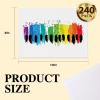 imageCanvas for Painting 11x14 Inch 46 Pack Canvas Boards for Painting Cotton AcidFree Primed Blank Canvas Panels for Oil Paint Watercolor Acrylic Paint Gouache and Tempera DIY810in 240pack