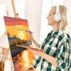 imageCanvas for Painting 11x14 Inch 46 Pack Canvas Boards for Painting Cotton AcidFree Primed Blank Canvas Panels for Oil Paint Watercolor Acrylic Paint Gouache and Tempera DIY810in 240pack