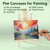 imageCanvas for Painting 11x14 Inch 46 Pack Canvas Boards for Painting Cotton AcidFree Primed Blank Canvas Panels for Oil Paint Watercolor Acrylic Paint Gouache and Tempera DIY32 Packs Canvas Panel  6 Sizes