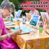 imageCanvas for Painting 11x14 Inch 46 Pack Canvas Boards for Painting Cotton AcidFree Primed Blank Canvas Panels for Oil Paint Watercolor Acrylic Paint Gouache and Tempera DIY57in 96pack