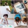 imageCanvas for Painting 11x14 Inch 46 Pack Canvas Boards for Painting Cotton AcidFree Primed Blank Canvas Panels for Oil Paint Watercolor Acrylic Paint Gouache and Tempera DIY810in 80pack