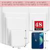imageESRICH 48 Pack Canvas Boards for Painting 6Pcs of 4x4 4x6 5x6 6x6 8x10 10x10 9x12 11x14 Canvas for Painting Cotton Primed Blank Painting Canvas Panels for Oil Acrylic Watercolor48 Pack4x4 4x6 5x6 6x6 8x10 10x10 9x12 11x14