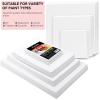 imageESRICH 48 Pack Canvas Boards for Painting 6Pcs of 4x4 4x6 5x6 6x6 8x10 10x10 9x12 11x14 Canvas for Painting Cotton Primed Blank Painting Canvas Panels for Oil Acrylic Watercolor48 Pack4x4 4x6 5x6 6x6 8x10 10x10 9x12 11x14
