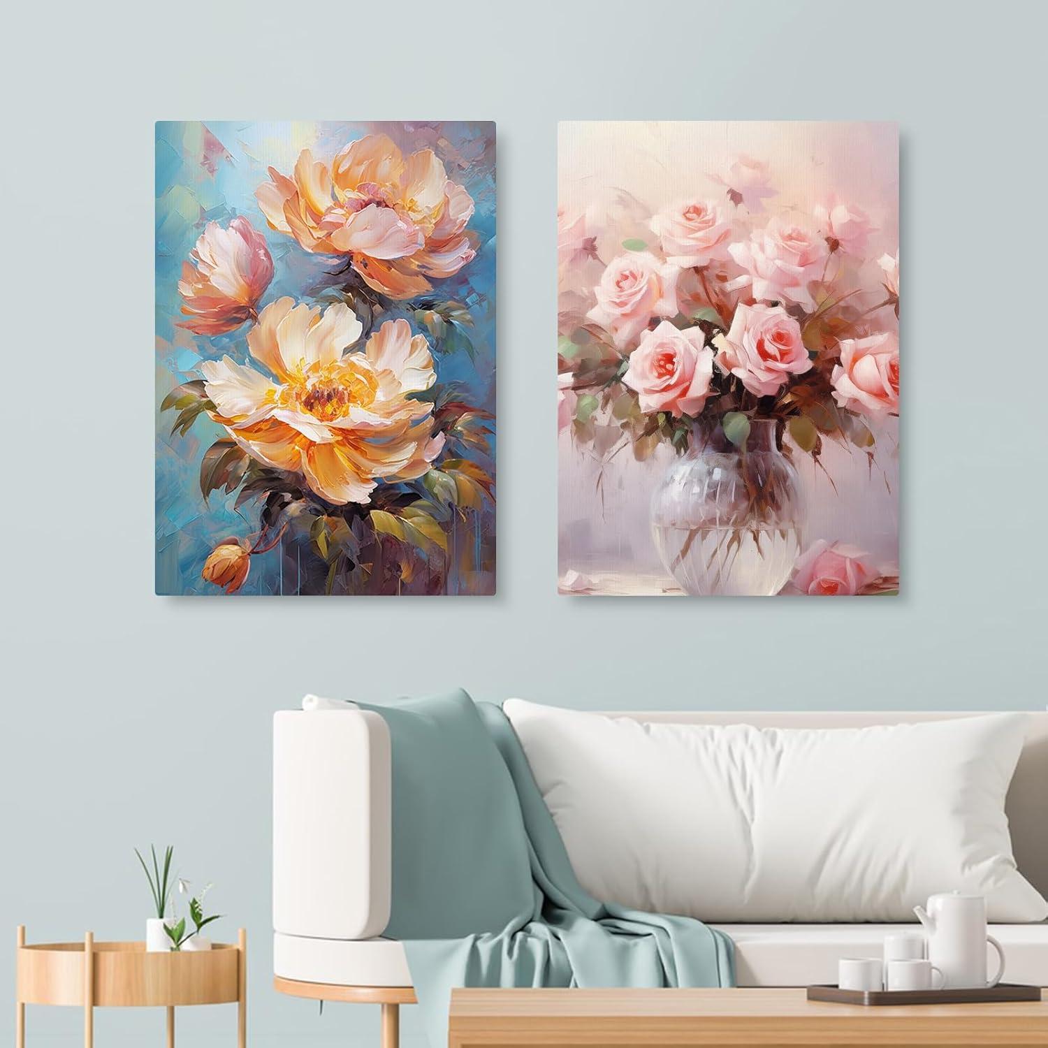 imageESRICH Stretched Canvas for Painting 16x20 Inch 12Pack Large Canvas for Painting Primed AcidFree Cotton Blank Canvases Art Paint Canvases for Oil PaintWatercolorAcrylic PaintGouache and Tempera18X24IN 5 Packs