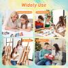 image:image8 Pack Mini Acrylic Paint Set 12 Colors Acrylic Paint Strips with 16 Brushes Washable Paint for Kids amp Adults Craft 112 PCS Painting kit for Easter Eggs Birthday Party Favor Classroom Art Gifts
